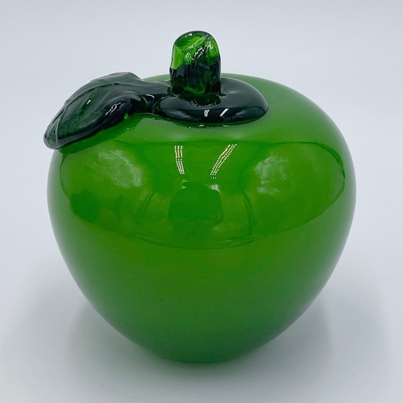 Vintage Glass Fruits Murano Style Hand
Blown Grapes Orange Apple Pear - Picture 9 of 16